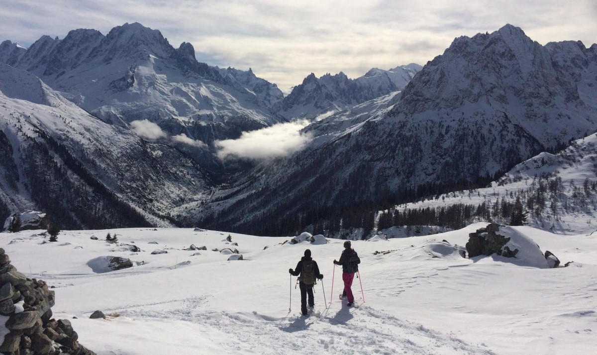 Sneeuwschoenwandelen in Savoie Mont Blanc